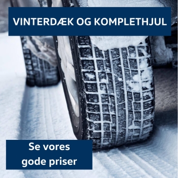  Vinterdæk og komplethjul 